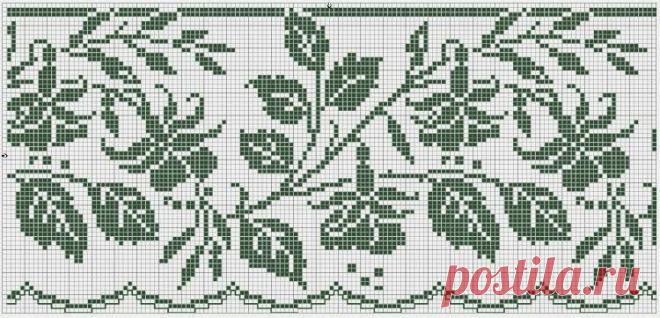 Филейные салфетки. Много схем