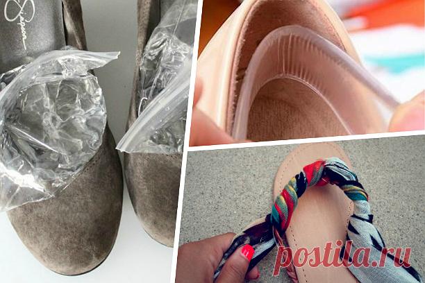 Удобная женская обувь для лета - как сделать обувь удобнее