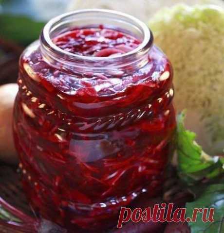 Маринованная свекла на зиму