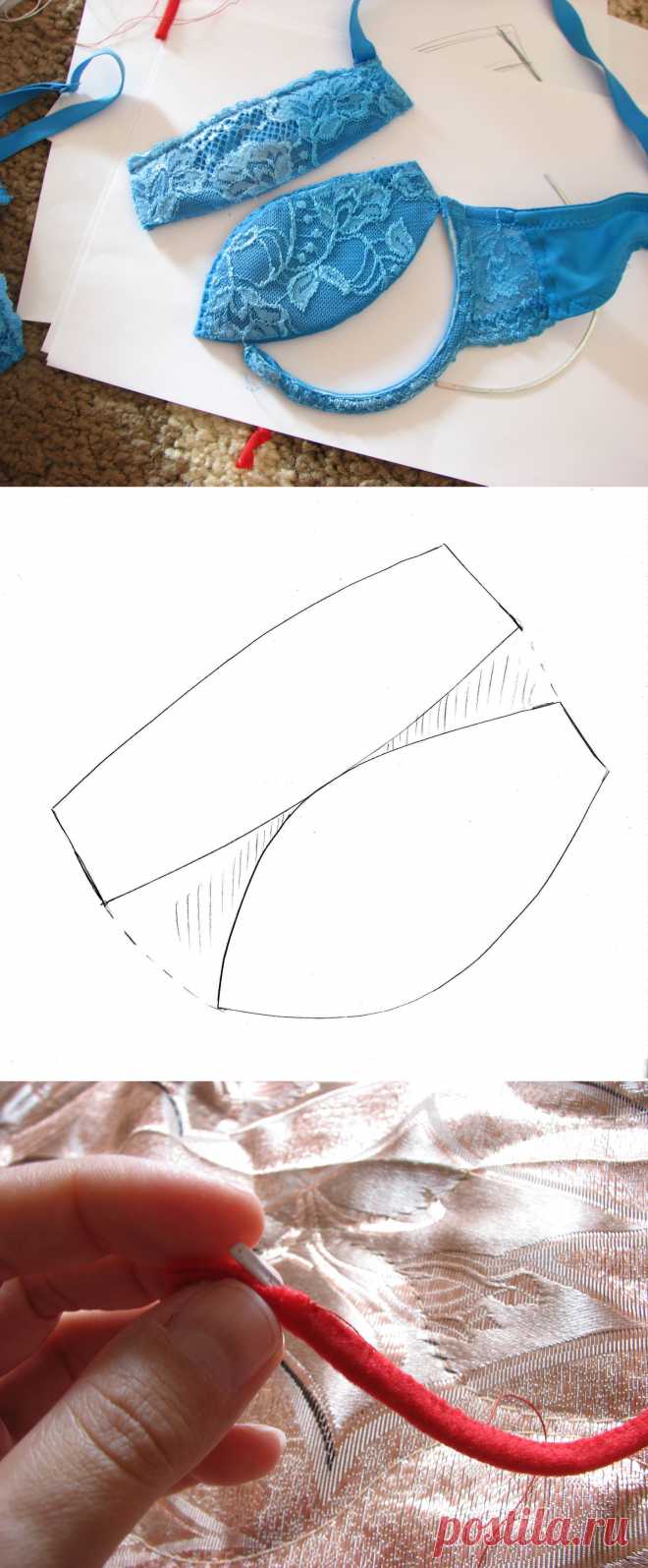 Лиф с чашками на косточках - Ярмарка Мастеров - ручная работа, handmade