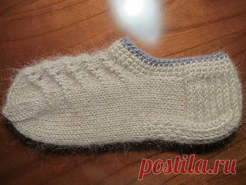 Тапочки-следики,подробный мастер-класс от автора.