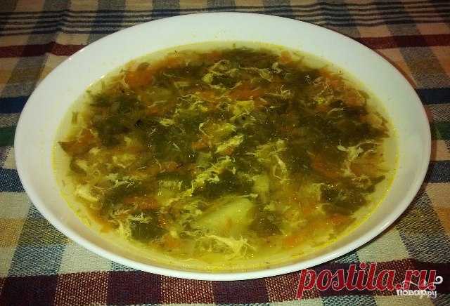 Щавелевый суп с яйцом - пошаговый рецепт с фото на Повар.ру