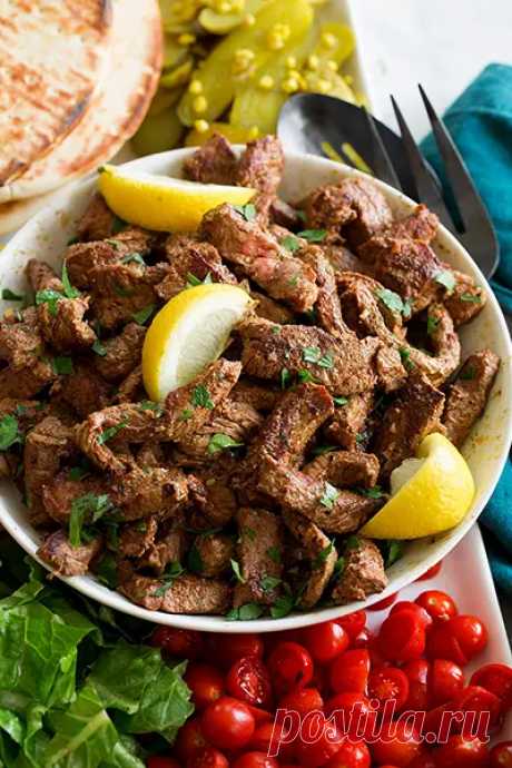 Вкусная домашняя шаурма с говядиной – пошаговый фото рецепт
