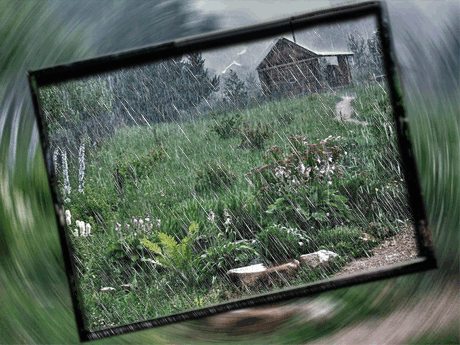 Дождь за окном -