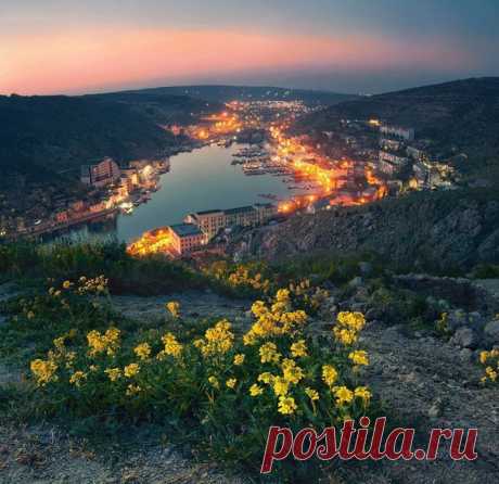 Вечерняя Балаклава, Крым