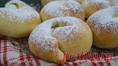 Испанские БУЛОЧКИ роллы с заварным кремом ☀ ПЛЮШКИ Spanish Ensaimadas Rolls Buns