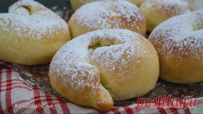 Испанские БУЛОЧКИ роллы с заварным кремом ☀ ПЛЮШКИ Spanish Ensaimadas Rolls Buns