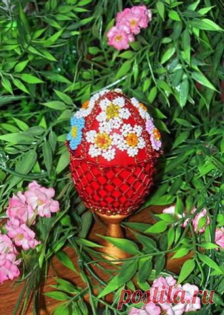 Пасхальное яичко ( Lego_fluer :) | biser.info - всё о бисере и бисерном творчестве