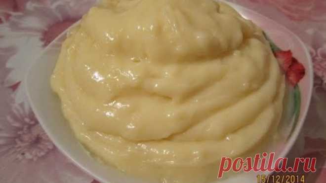 Приготовление заварного крема.Нежный, вкусный, простой рецепт приготовления
