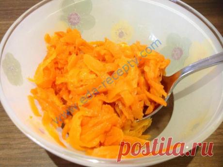 Начинка из моркови для пирожков рецепт с фото