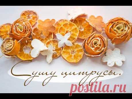 Сушка цитрусовых для декора DIY Tsvoric