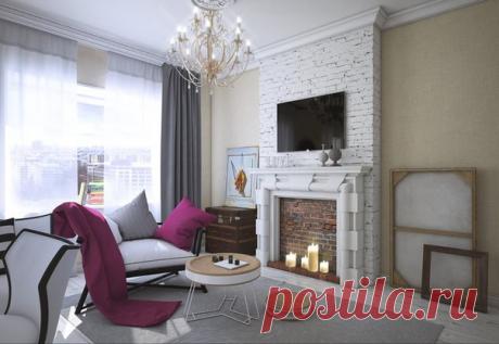 Дизайн кухни-гостиной-спальни