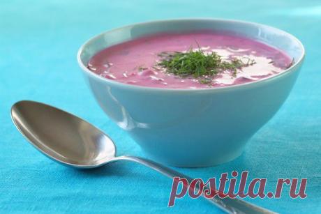 Свекольник с творогом