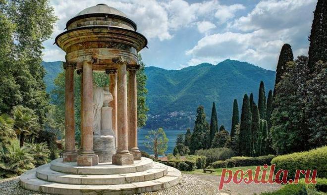 Самые красивые сады Италии