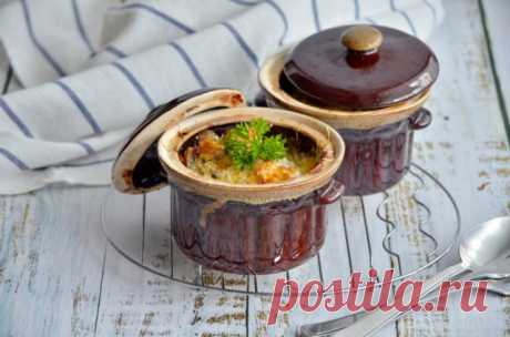 Картошка с мясом и грибами в горшочках в духовке рецепт с фото пошагово и видео - 1000.menu