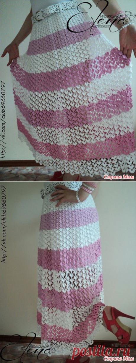 Юбка &quot;Зефирные облака&quot;.