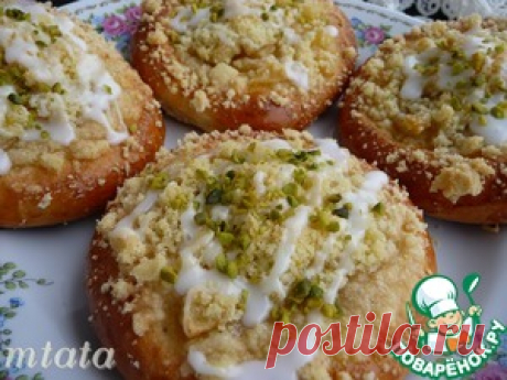 Яблочные ватрушки - кулинарный рецепт