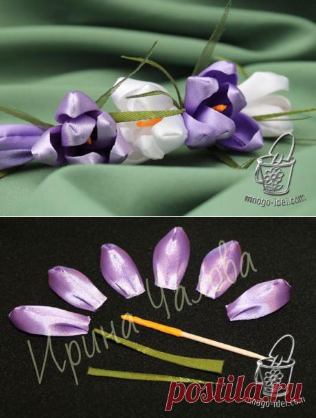 Крокусы мастер класс