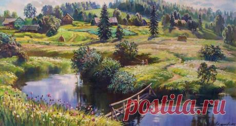 Роман с Уралом. Business Class публикует 30 удивительных работ художницы Любови Малышевой, которая рисует пейзажи Прикамья