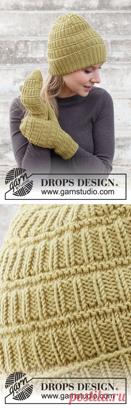 Шапка и варежки Honey Sweet - блог экспертов интернет-магазина пряжи 5motkov.ru