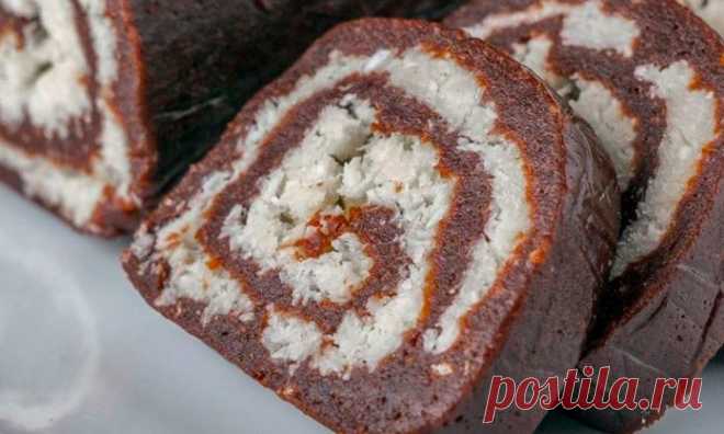 Вкуснейшая шоколадная колбаса "Баунти" без выпечки.   >>>>>>>