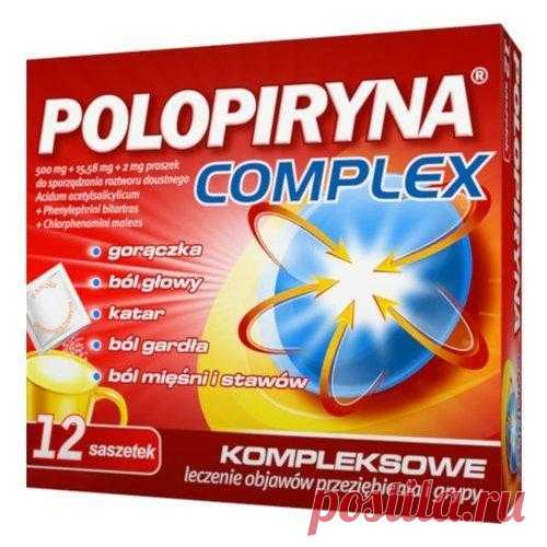 Polopyrin Complex x 12 sachets Polopyrin Complex UK Preparation for use in the treatment of cold and flu symptoms. The medicinal product Polopiryna Complex