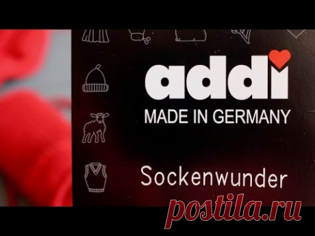 КРУГОВЫЕ спицы ADDI "Чудо носки". Addi Sockenwunder