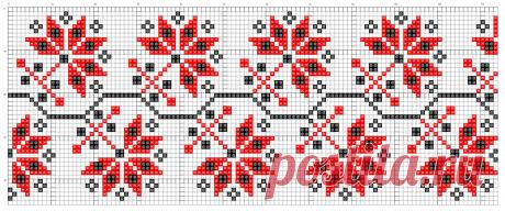Схемы вышивки орнаментов. Как вышить орнамент / Мастер-класс