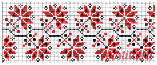 Схемы вышивки орнаментов. Как вышить орнамент / Мастер-класс