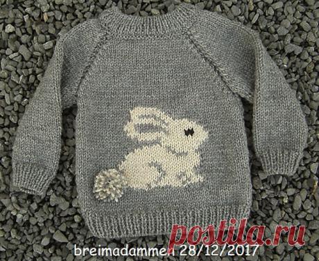 Ravelry: Sweet Bunny Sweater by de breimadammen