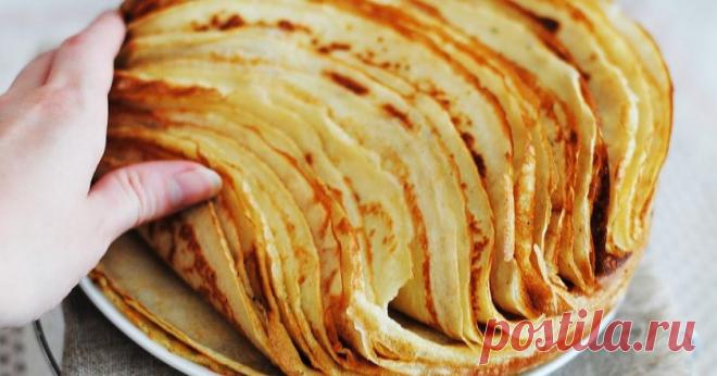 Как приготовить идеальные сладкие блинчики: бесподобная начинка внутри!