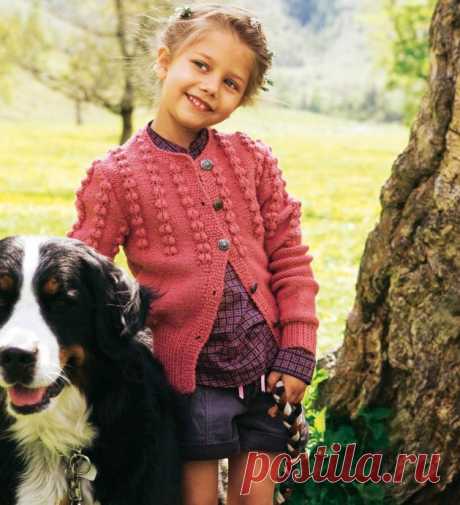 Милая кофточка для девочки