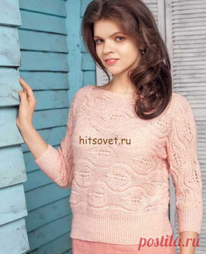 Джемпер розовый женский - Хитсовет