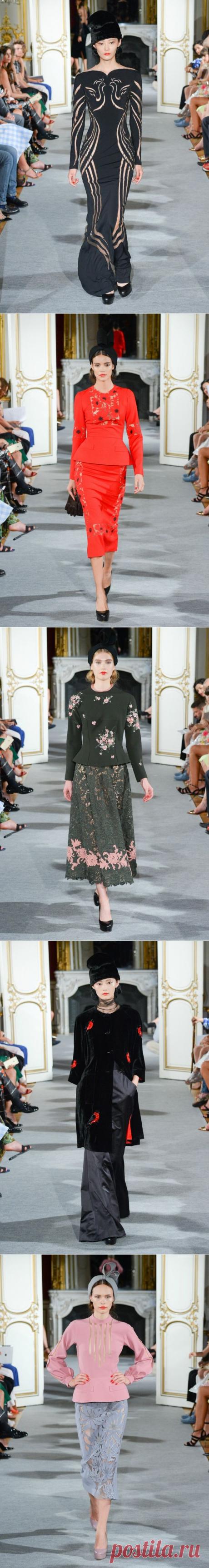 Роскошное изящество в стиле &quot;а-ля рус&quot;, или Yanina Haute Couture осень-зима 2015-2016