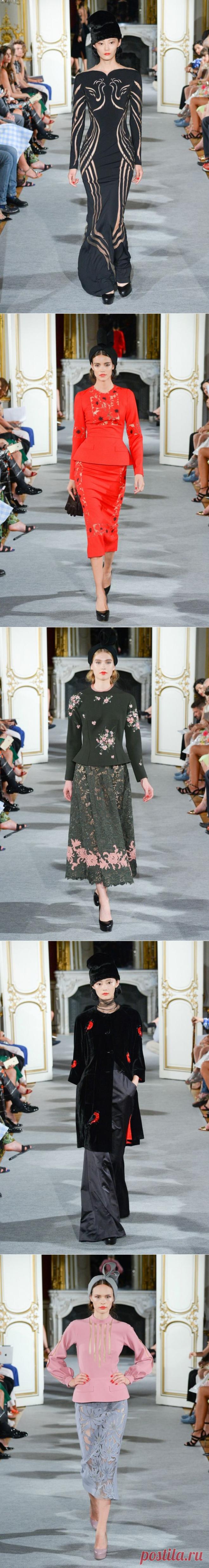 Роскошное изящество в стиле "а-ля рус", или Yanina Haute Couture осень-зима 2015-2016