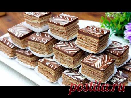 Печенье за ​​10 минут! Легкое и вкусное мраморное печенье с небольшим количеством ингредиентов, п