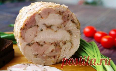 Колбаса без хлопот вкуснее магазинной. Делаем в жестяной банке