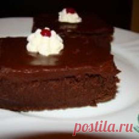 Идеальный брауни Кулинарный рецепт