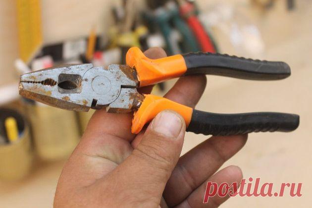 Самодельное приспособление для старых плоскогубцев, расширяем функционал | Генератор Идей | Пульс Mail.ru
