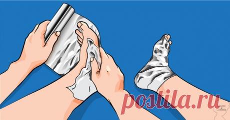 Лечение фольгой. Что-то в этом есть.