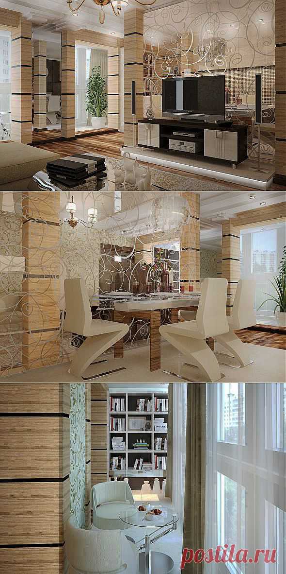 (+1) тема - Перепланировка двухкомнатной квартиры в Санкт-Петербурге | Интерьер и Дизайн