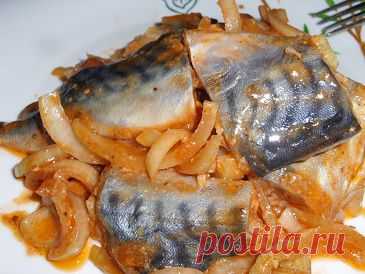 Маринованная скумбрия в острой заливке - Простые рецепты Овкусе.ру