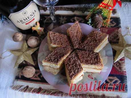 Вкуснейший армянский торт «Микадо» — пошаговый рецепт с фото