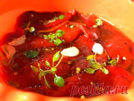 Маринованный перец на скорую руку Автор рецепта Любаня Мальцева - Cookpad