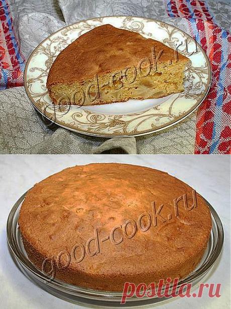 Хорошая кухня - сухая шарлотка с грушами. Кулинарная книга рецептов. Салаты, выпечка.