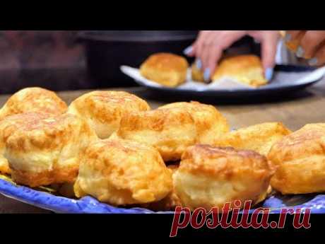 Горячий завтрак всего из 3 продуктов. Вкусный и ленивый рецепт, без замеса