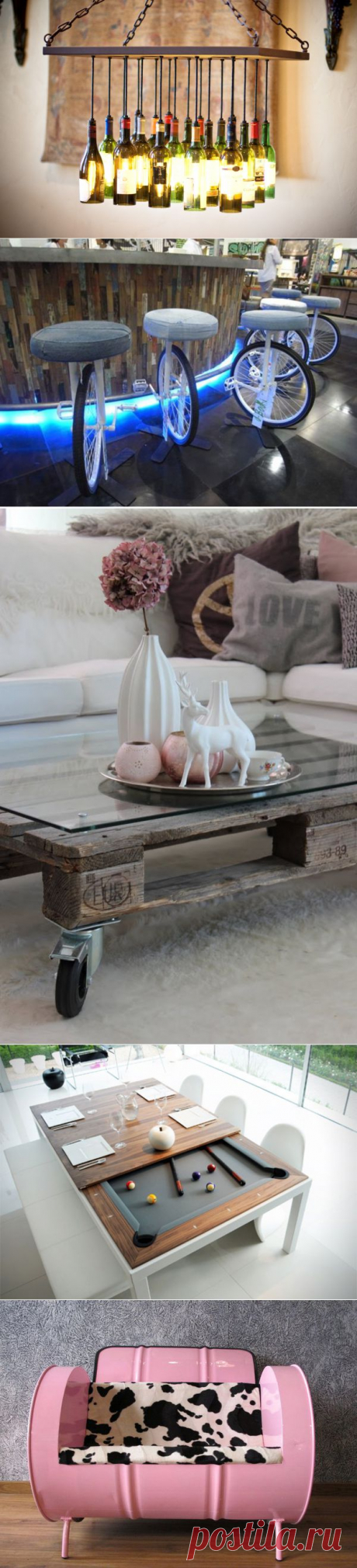 12 Strangest Objects You Can Turn into Apartment Furniture