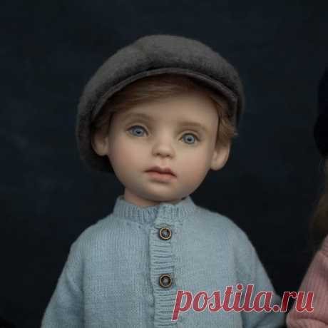 Шарнирные куклы. Брат и сестра. Ксюша и Илюша | MaLenaDolls