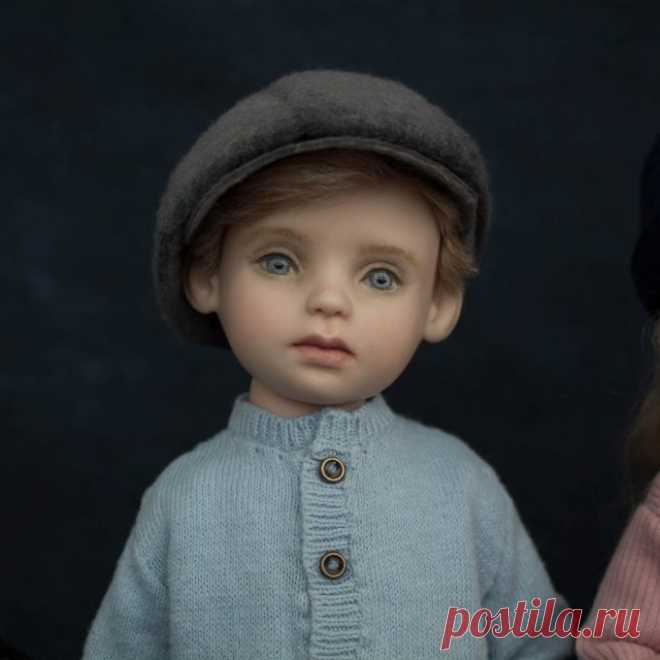 Шарнирные куклы. Брат и сестра. Ксюша и Илюша | MaLenaDolls