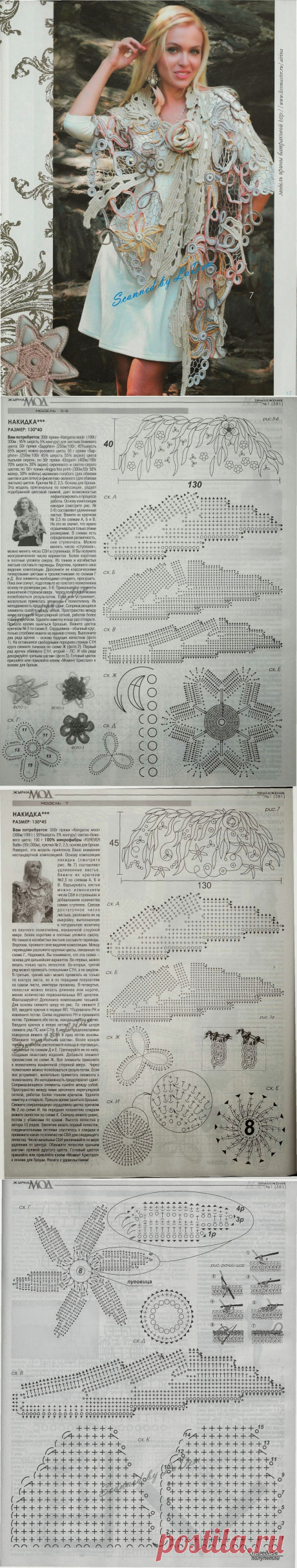 Irish crochet &amp;: Capes Irish lace.